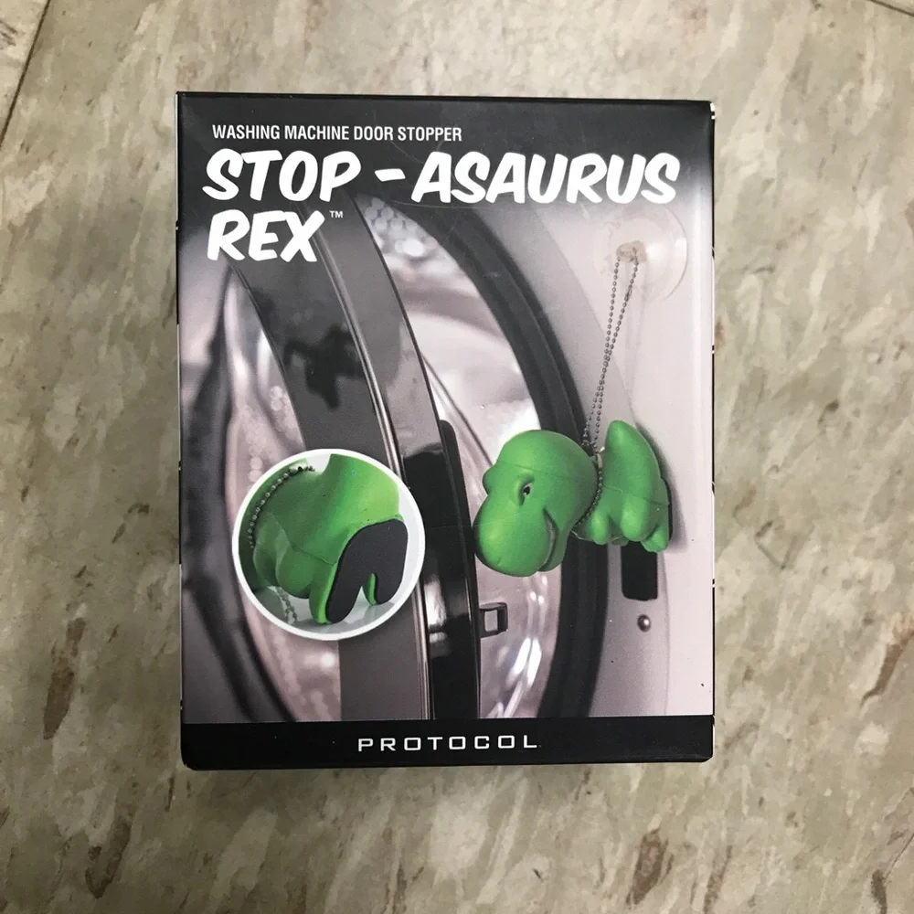 STOP ASAURUS REX WASHING MACHINE DOOR STOPPER 4”